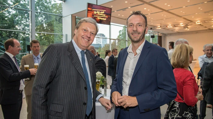 Banken-Duo: Nikolaus Juhasz (BKS), Bernd Meister (Bank Austria/Unicredit)