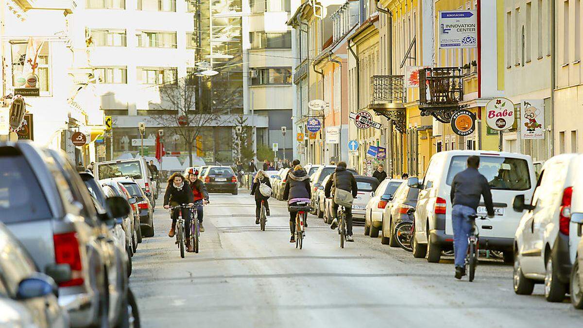 Die Grazer Zinzendorfgasse