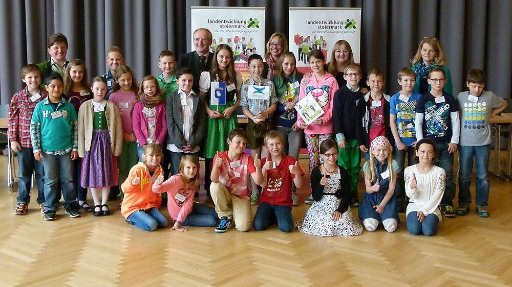 Im Jahr 2014 startete der Kindergemeinderat Krieglach als erstes von der Landentwicklung Steiermark unterstütztes Projekt