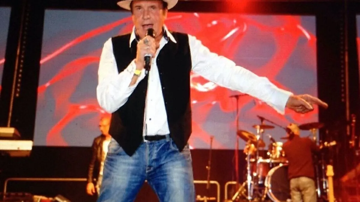 Leo Rath alias "Papa Leo" bei seinem Auftritt in Lieboch