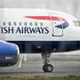Flugzeug mit der Aufschrift British Airways