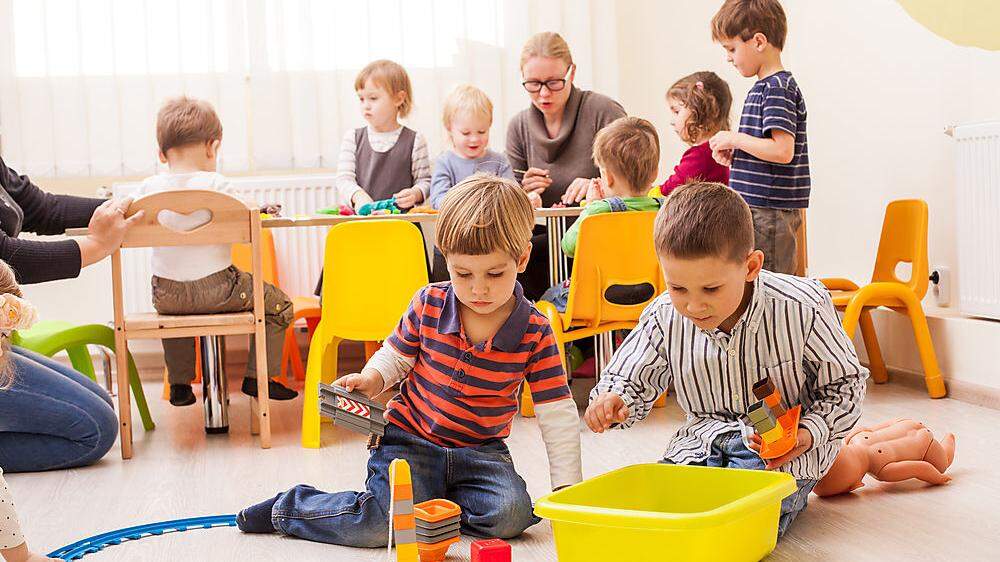 Die Pädagogen in Kärntner Kinderbetreuungseinrichtungen schlagen Alarm: Es fehle an Zeit und Personal, Gehalt sei zu niedrig (Symbolfoto)