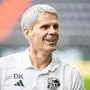LINZ,AUSTRIA,02.APR.25 - UNIQA OEFB Cup, semifinal, Linzer ASK vs Wolfsberger AC. Image shows head coach Dietmar Kuehbauer (WAC).
Photo: GEPA pictures/ Manuel Binder