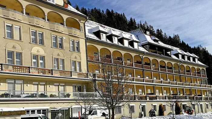 Das Landeskrankenhaus auf der Stolzalpe in Murau