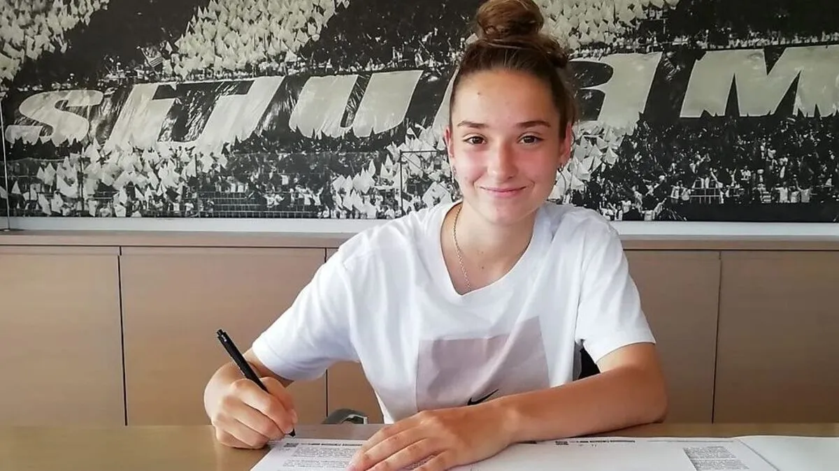 Michaela Croatto ist Sturm-Spielerin.