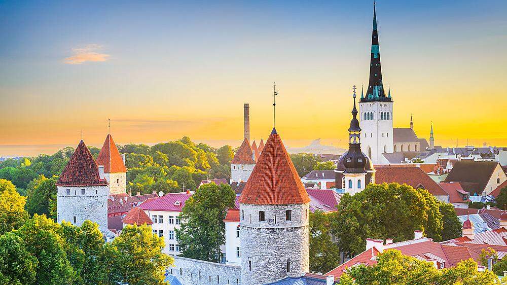 Tallinn ist die Hauptstadt von Estland