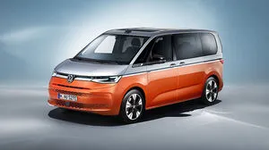 Der neue VW Bus ist deutlich flacher geworden