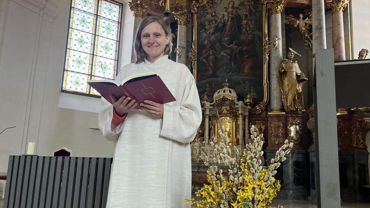 Eva Gletthofer ist seit Herbst vergangenen Jahres Wort-Gottes-Feier-Leiterin in Birkfeld