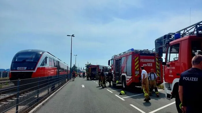 Einsatz am Bahnhof