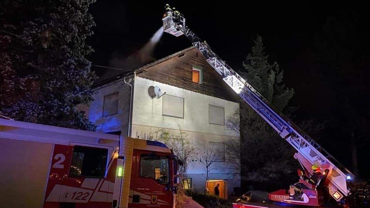 Abendlicher Einsatz für die Feuerwehren