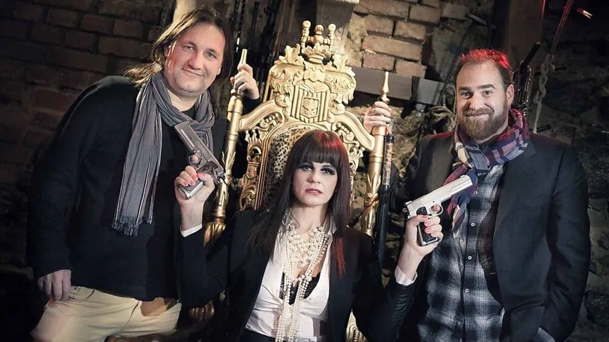 Eva Maria Marold hielt Haas und Regisseur Stefan Müller am "Marlene"-Set in Schach.