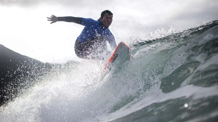 Weltklassewellen gibt es nicht nur in Australien oder Hawaii: Unstad in Norwegen ist derzeit der Hotspot für Surfer.