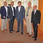 Der neue operative Beirat der Therme Loipersdorf: Christian Kowald, Thermen-Geschäftsführer Philip Borckenstein-Quirini, die Bürgermeister Franz Jost und Herbert Spirk sowie Klaus Rabel