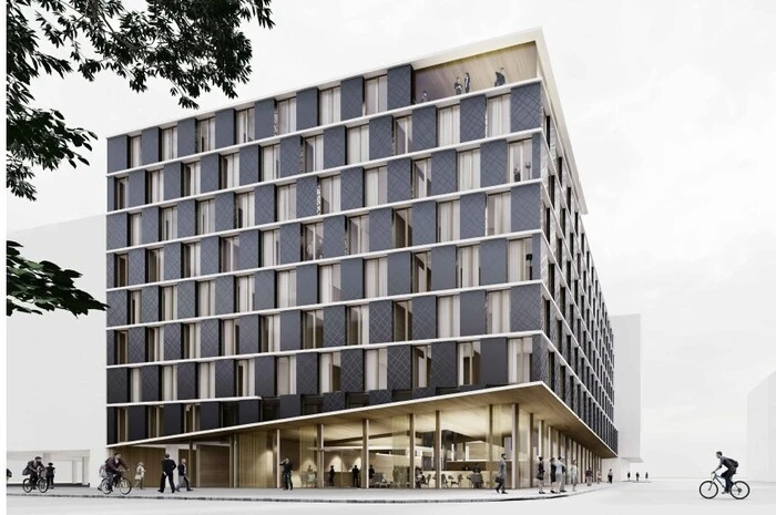 Und einer in die Zukunft: Beim C&amp;A am Bahnhofsgürtel soll nun ein Hotelprojekt entstehen.