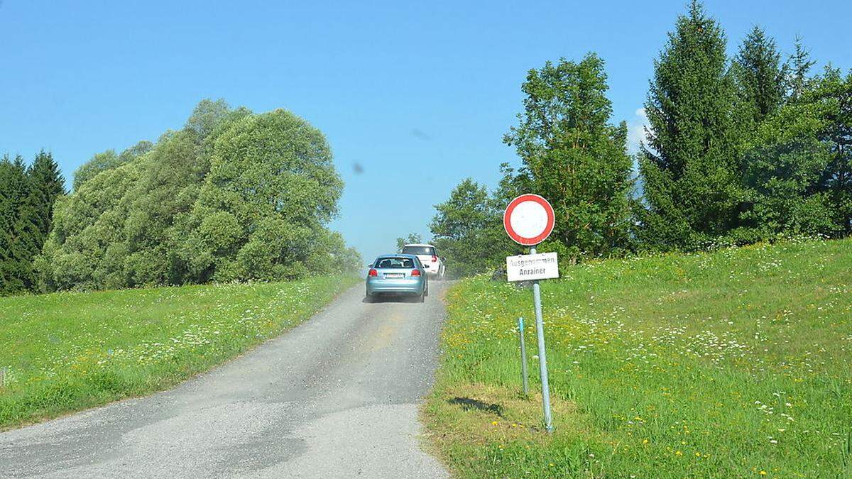 Der Obermoosweg existiert rechtlich eigentlich gar nicht