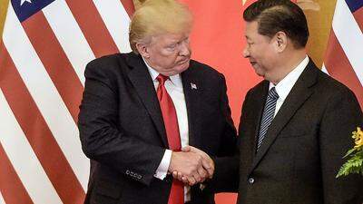 US-Präsident Donald Trump und Chinas Machthaber Xi Jinping 