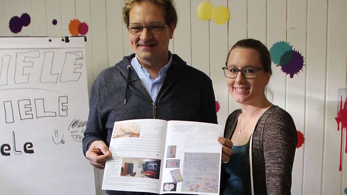 Freude über neues Produkt: Hatzmann und Knolly	