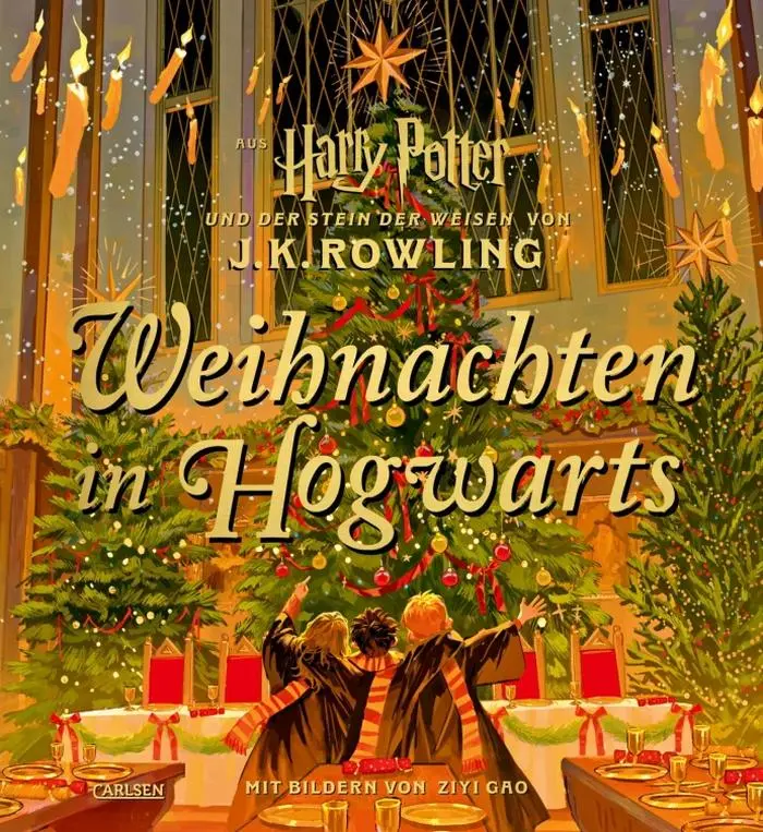 <strong>J. K. Rowling/ Ziyi Gao. </strong>Weihnachten in Hogwarts. Carlsen, 48 Seiten, 20,95 Euro.&nbsp;