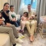 Cristiano Ronaldo mit seiner Familie