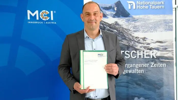 Jannes Bayer vom MCI Tourismus Innsbruck leitete die Besucherbefragung im Nationalpark Hohe Tauern