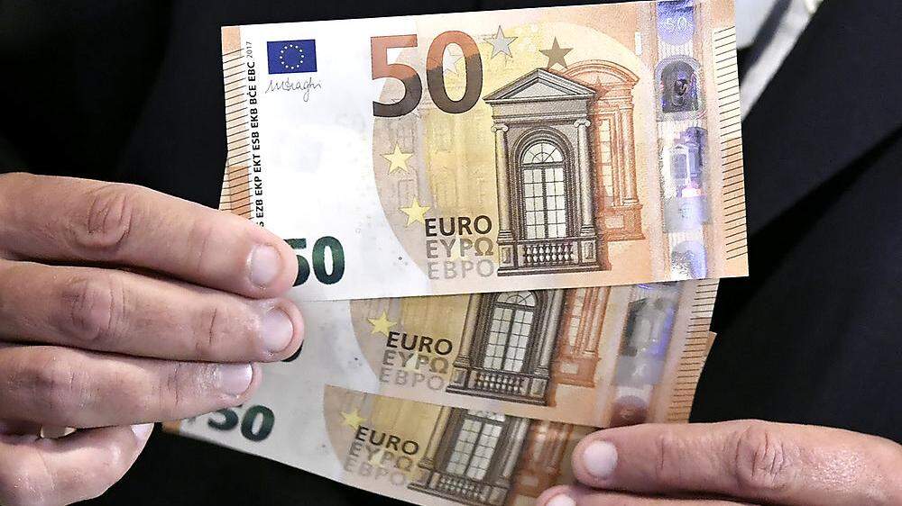 Dreiviertel der gefälschten Euroscheine, die in Umlauf sind, sind 50er