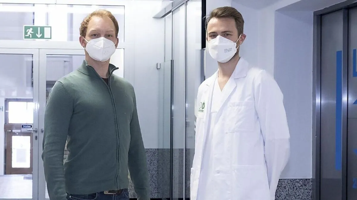 Paul Dostal (links) mit Matthias Graupp