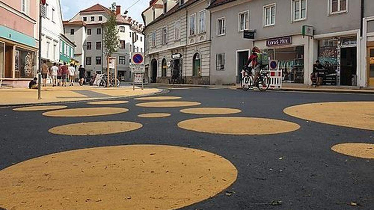 In der Mariahilferstraße sind nun alle Verkehrsteilnehmer gleichberechtigt