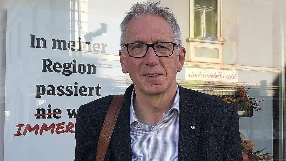 Claus Kastner, Abteilungsleiter der Blldungsregion Obersteiermark Ost arbeitet bereits an Lösungen