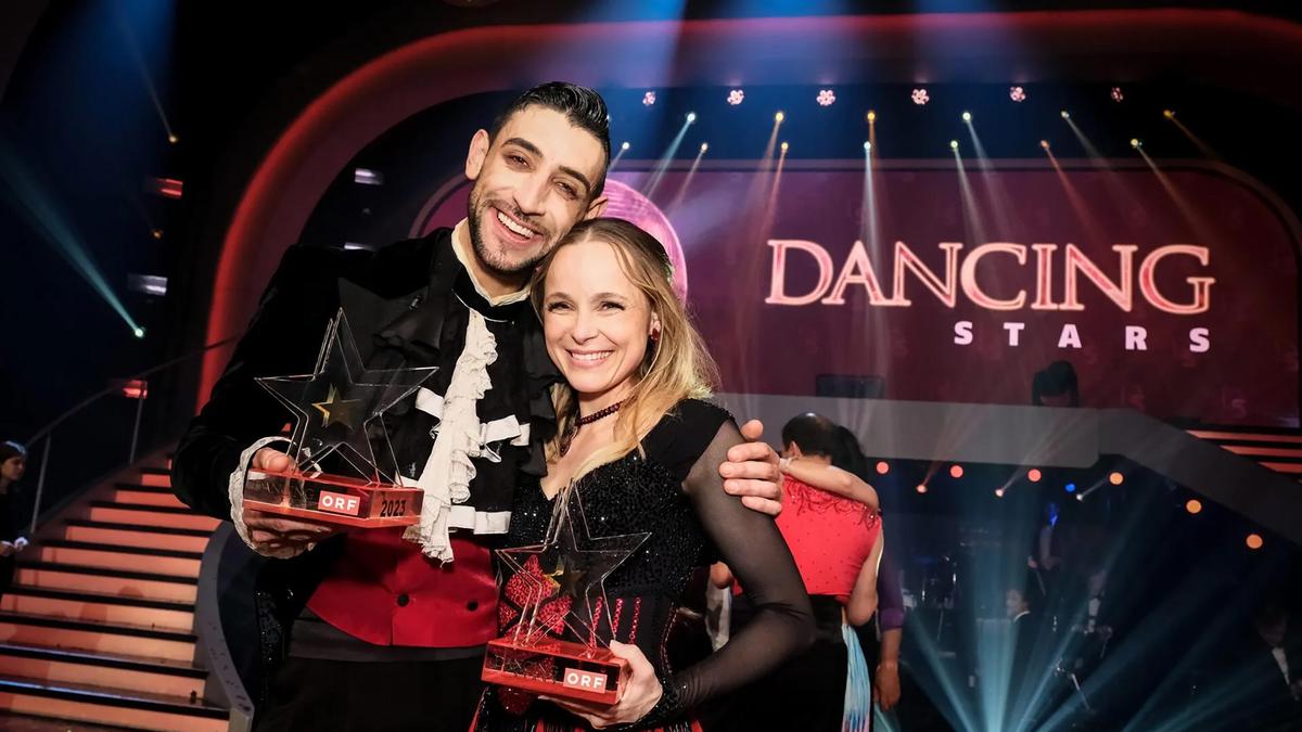 Dimitar Stefanin und Missy May gewannen die letzte Staffel von Dancing Stars