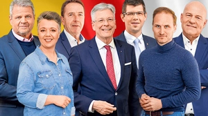 Von links: Köfer, Voglauer, Angerer, Kaiser, Gruber, Juvan, Todor-Kostic