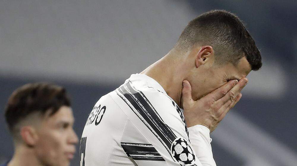 Cristiano Ronaldo scheint bei Juventus unglücklich zu sein