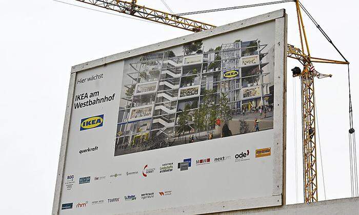 IKEA BAUSTELLE WIEN WESTBAHNHOF