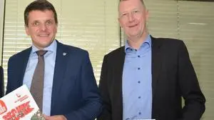 Franz Jost und Wilhelm Göber in besseren Zeiten