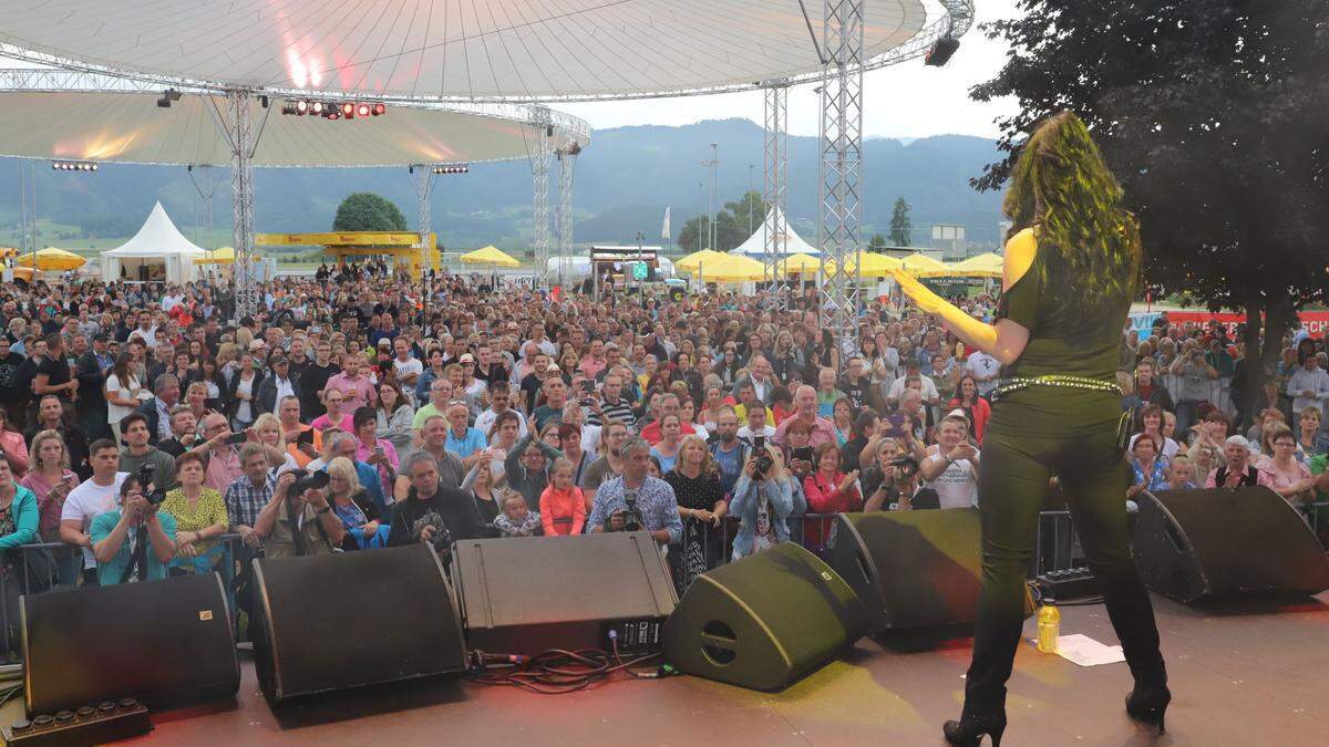 2019 ging das erste &quot;Murtal Sommer Open Air&quot; über die Bühne - unter anderem mit Petra Frey