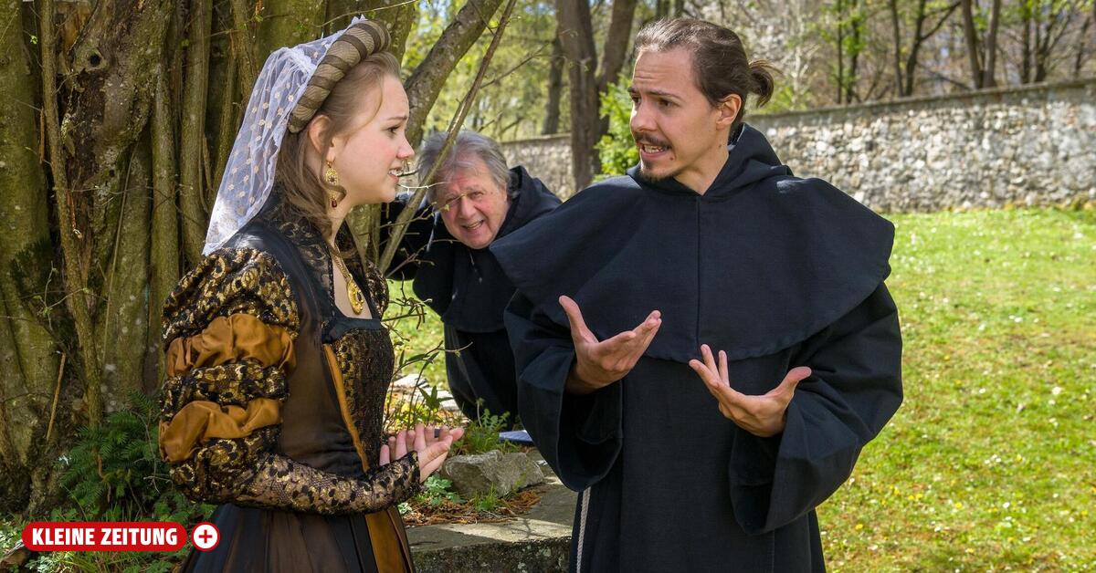 Premiere am 12. Juni: Auf der Burg Landskron feiert „Der Fluch der Rose ...