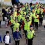 Die Ankunft der Läufer des Köflacher Adventlaufs ist ein echter Publikumsmagnet