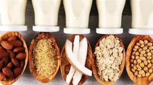 verschiedene Milchalternativen