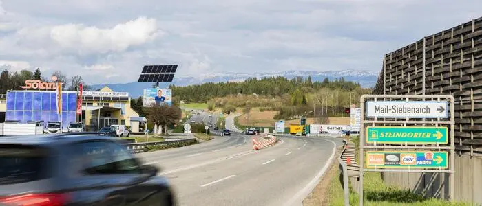 Die B317 zwischen St. Veit und Friesach soll ausgebaut werden