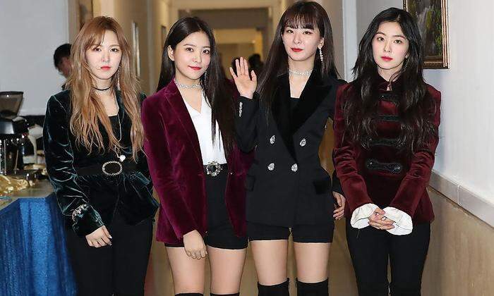 Die K-Pop-Girlband "Red Velvet"