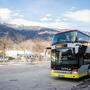 In der Regel fährt ein Bus mit WC nach Innsbruck, nun mehrmals nicht