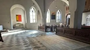 Einige der Kirchenbänke mussten weichen
