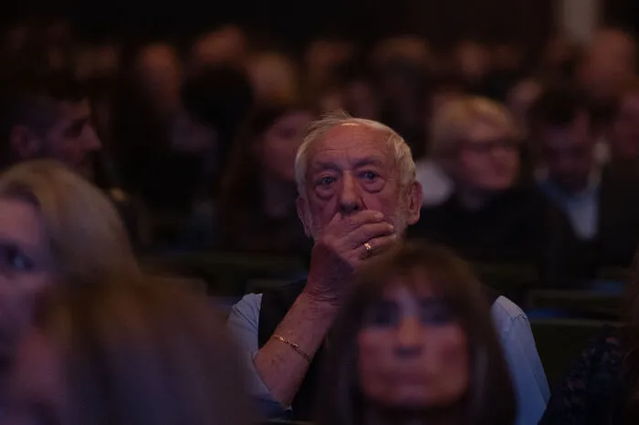 Auch der deutsche Schauspieler und Kabarettist Dieter Hallervorden wurde im Publikum gesichtet. 