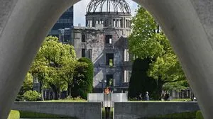 Die Spuren der atomaren Zerstörung sind in Hiroshima längst beseitigt, im Friedenspark etwa lebt die Erinnerung an das Grauen aber greifbar weiter