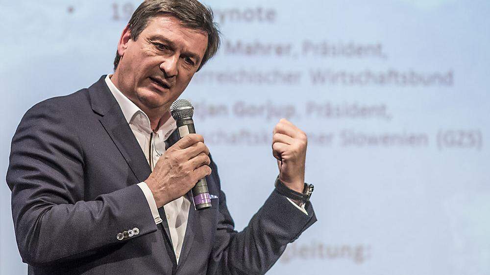 Wirtschaftskammer-Präsident Jürgen Mandl
