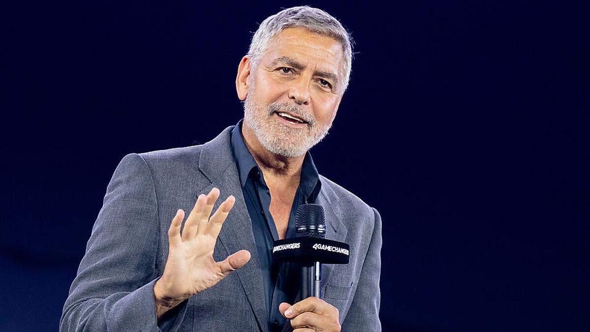 Nonchalant, kritisch und direkt: George Clooney kam, redete und wurde in Wien bejubelt 