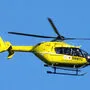 Der schwer verletzte Motorradfahrer musste mit dem Hubschrauber abtransportiert werden