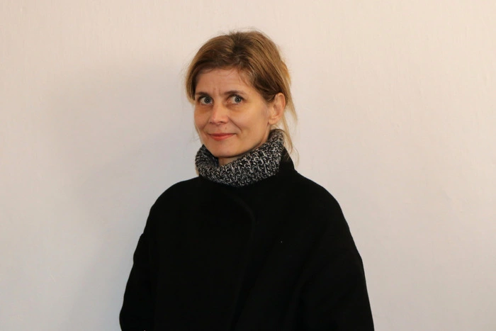 Katharina Pektor, die Kuratorin der Ausstellung, stellte die Schwerpunkte der neuen Ausstellung vor.