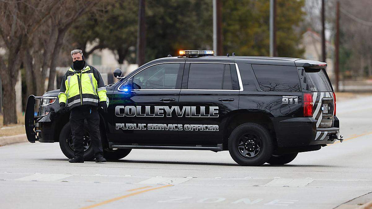 Die US-Polizei verhandelte in einer Synagoge nahe Dallas mit dem Geiselnehmer.