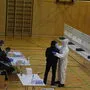 In der Sporthalle beim Bundesschulzentrum wird getestet 