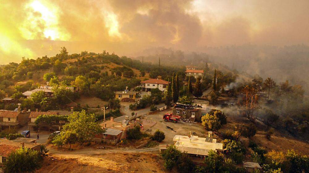 Die Waldbrandgefahr ist aufgrund der Hitze in vielen Regionen deutlich erhöht. 